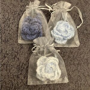 Handmade Crochet Flower Set